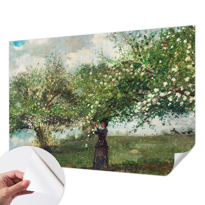 Foto behang voor de keuken Lentetafereel