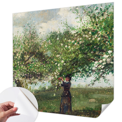 Foto behang voor de keuken Lentetafereel