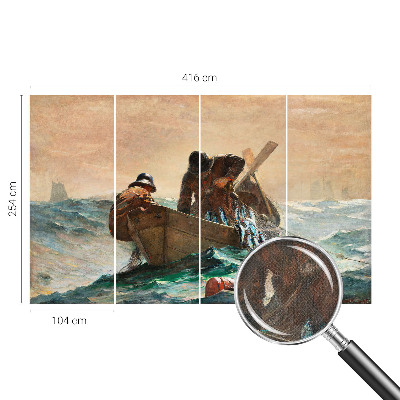 Zelfklevend fotobehang met een zeeavontuur-motief