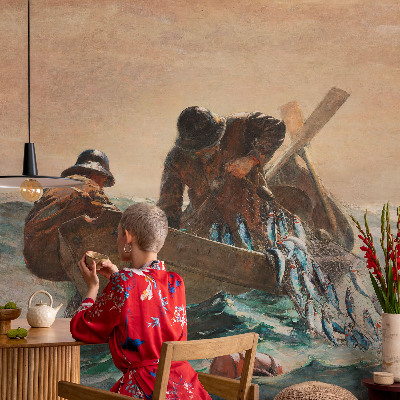 Zelfklevend fotobehang met een zeeavontuur-motief