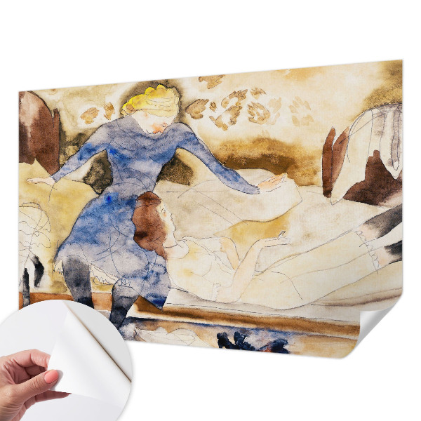 Fotobehang zelfklevend Vrouwelijke vrede