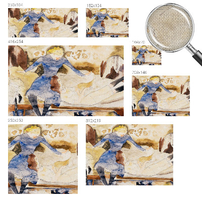 Fotobehang zelfklevend Vrouwelijke vrede