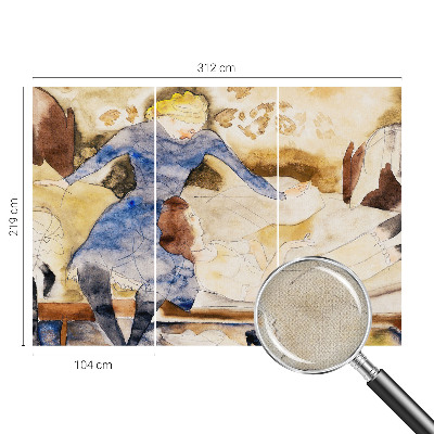 Fotobehang zelfklevend Vrouwelijke vrede