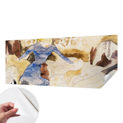 Fotobehang zelfklevend Vrouwelijke vrede