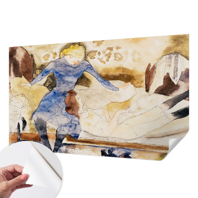 Fotobehang zelfklevend Vrouwelijke vrede