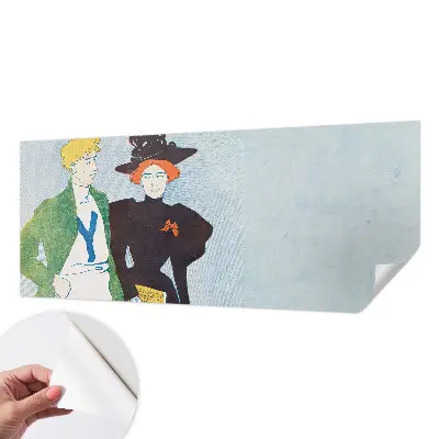 3D fotobehang in retrostijl