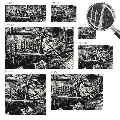 Foto behang voor de kinderkamer Architectonisch landschap