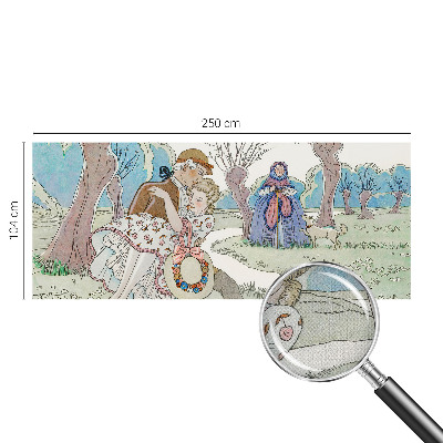 Fotobehang voor kinderkamer Romantische scène