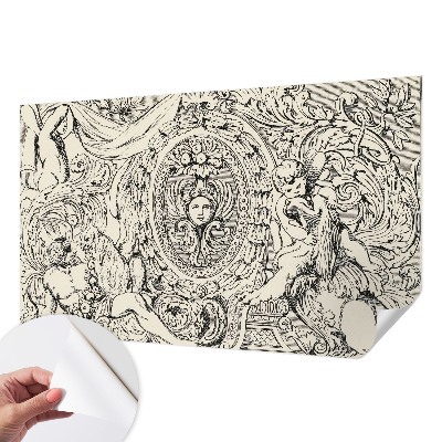 Fotobehang voor de kinderkamer Een overvloed aan ornamenten