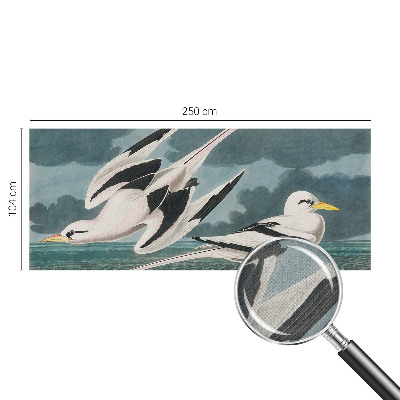 Fotobehang babykamer Vogels aan zee