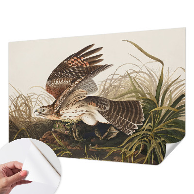 Fotobehang tienerkamer met een ontwerp van gevleugelde schoonheid