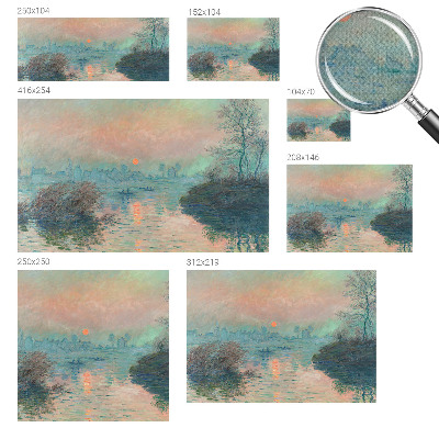 3D fotobehang Atmosferische schemering