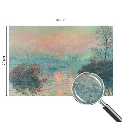 3D fotobehang Atmosferische schemering