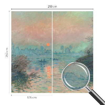 3D fotobehang Atmosferische schemering