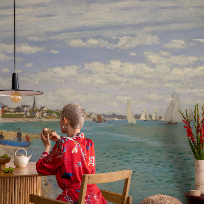 Foto behang voor de kinderkamer Kustlandschap