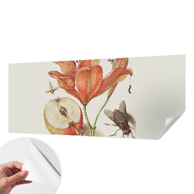Fotobehang voor de kinderkamer Botanische illustratie