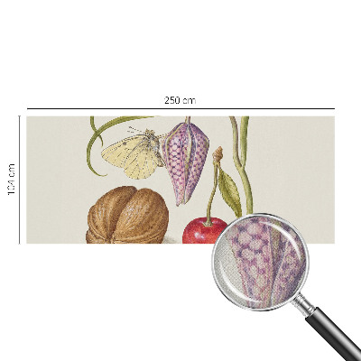 Fotobehang babykamer Vlinderplant