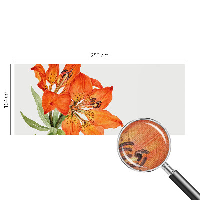 Fotobehang tienerkamer Oranje lelie
