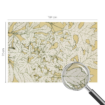 Zelfklevend fotobehang Boombladeren