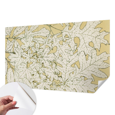 Zelfklevend fotobehang Boombladeren