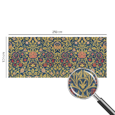 Zelfklevend fotobehang op maat Bloemenpatroon