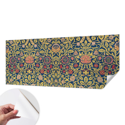 Zelfklevend fotobehang op maat Bloemenpatroon