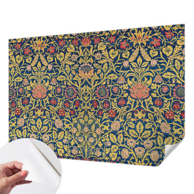 Zelfklevend fotobehang op maat Bloemenpatroon