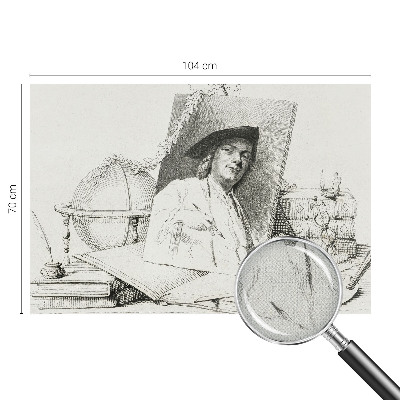 Foto behang voor de kinderkamer Artistiek portret