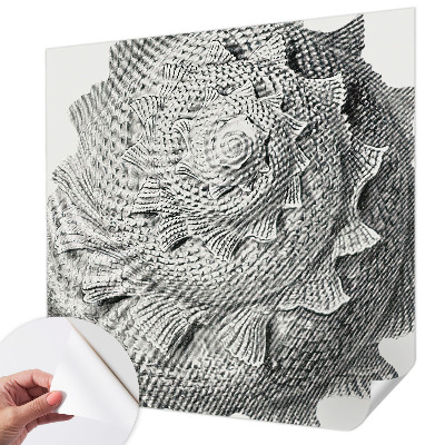 Fotobehang kinderkamer met een natuurthema met kunstzinnige illustraties