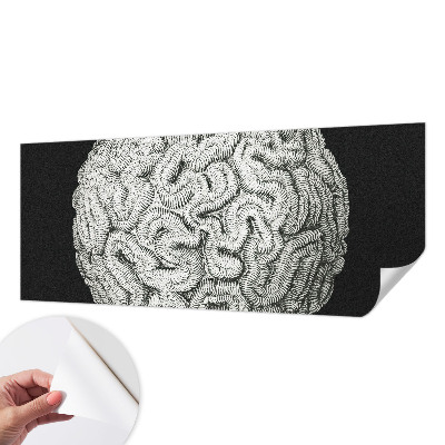 3D fotobehang Bolvormige structuur