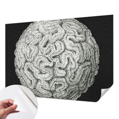 3D fotobehang Bolvormige structuur