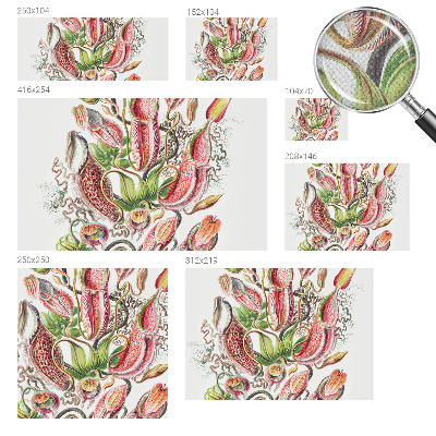 Fotobehang voor kinderkamer met plantmotieven