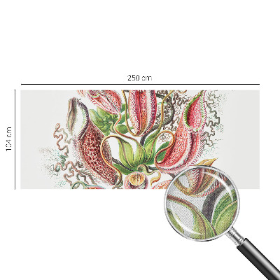 Fotobehang voor kinderkamer met plantmotieven