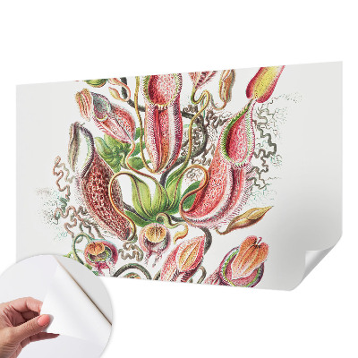 Fotobehang voor kinderkamer met plantmotieven