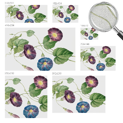 Fotobehang tienerkamer Bloemrijke elegantie