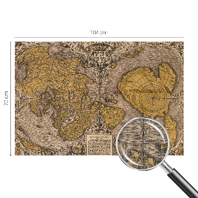 Fotobehang voor kinderkamer Historische cartografie