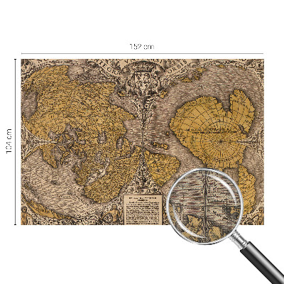 Fotobehang voor kinderkamer Historische cartografie