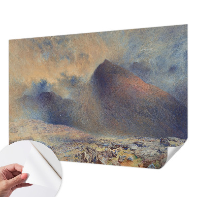 Foto behang voor de kinderkamer Berglandschap