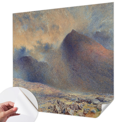 Foto behang voor de kinderkamer Berglandschap