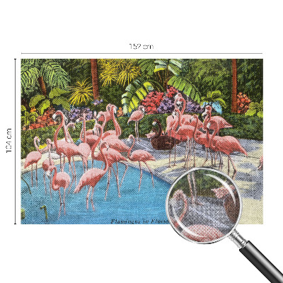 3D fotobehang Exotische scène