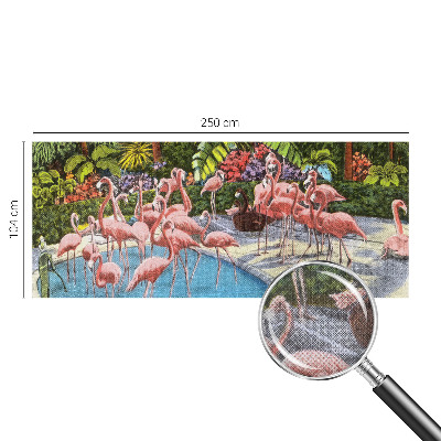 3D fotobehang Exotische scène