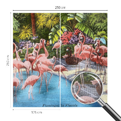 3D fotobehang Exotische scène