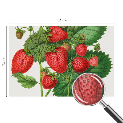 Fotobehang zelfklevend met zomerfruit-print