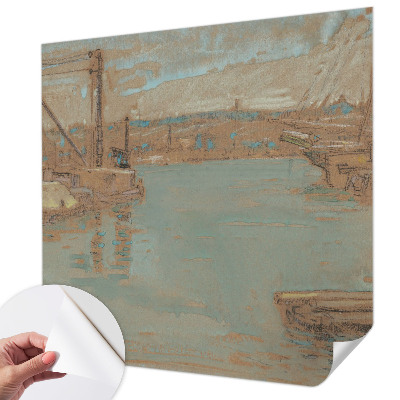 Fotobehang kinderkamer Uitzichten vanuit de haven