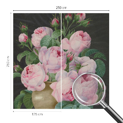 Fotobehang tienerkamer Bloemige elegantie