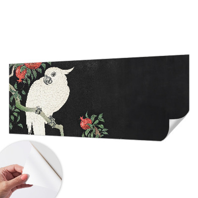Fotobehang voor kinderkamer Granaatappelpapegaai