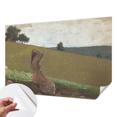 Foto behang voor de keuken met een rustige scène