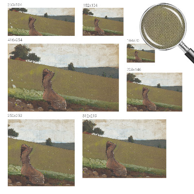 Foto behang voor de keuken Een rustige scène