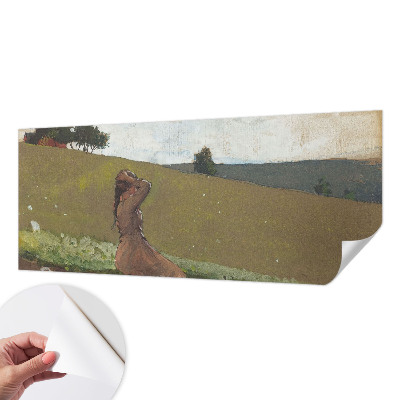 Foto behang voor de keuken met een rustige scène