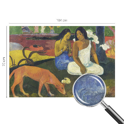 Zelfklevende behangsticker Exotische scène